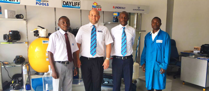 Edward Davis DRC Visit Lubumbashi