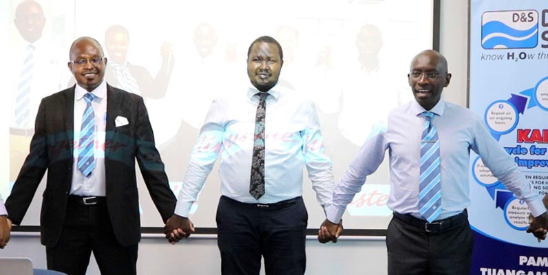 Kaizen Launch with David Gatende, Bernard Rono, Benedict Ndulu Pictured