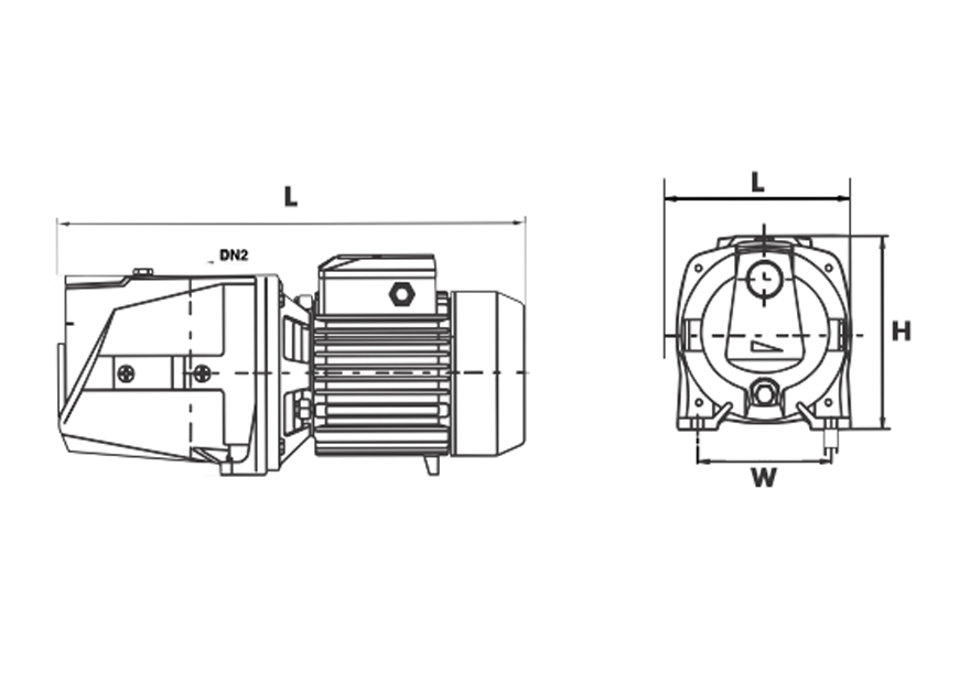 DDJ Dimension Diagram