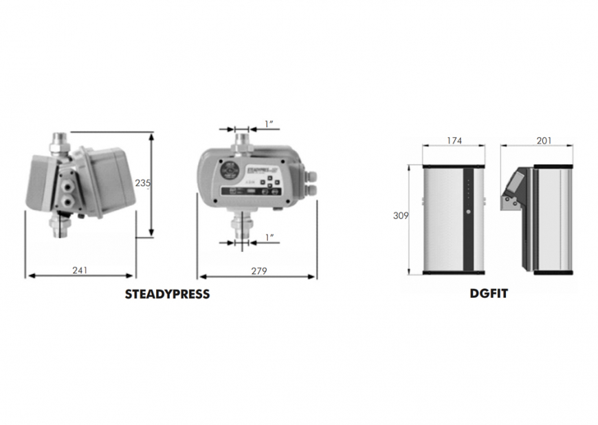 DG FLOW Dimensions
