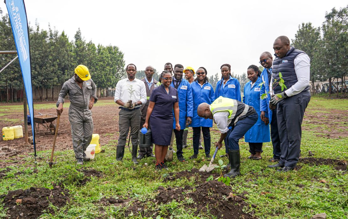 As part of its Environmental, Social and Governance (ESG) goals, Davis & Shirtliff in 2024 set a target to plant 10,000 trees, a mission that united staff across the Group Led by Group CEO George Mbugua
