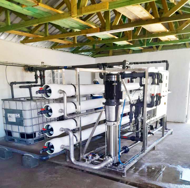 Davis & Shirtliff project in Turkana in the presence of the Chairman Mr. Alec Davis