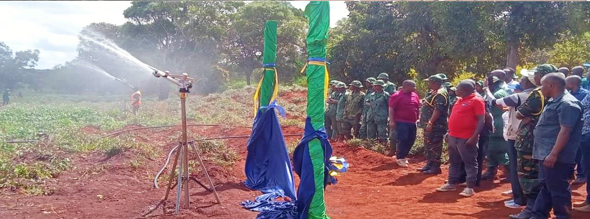 Solarized Water sprinkler Irrigation system