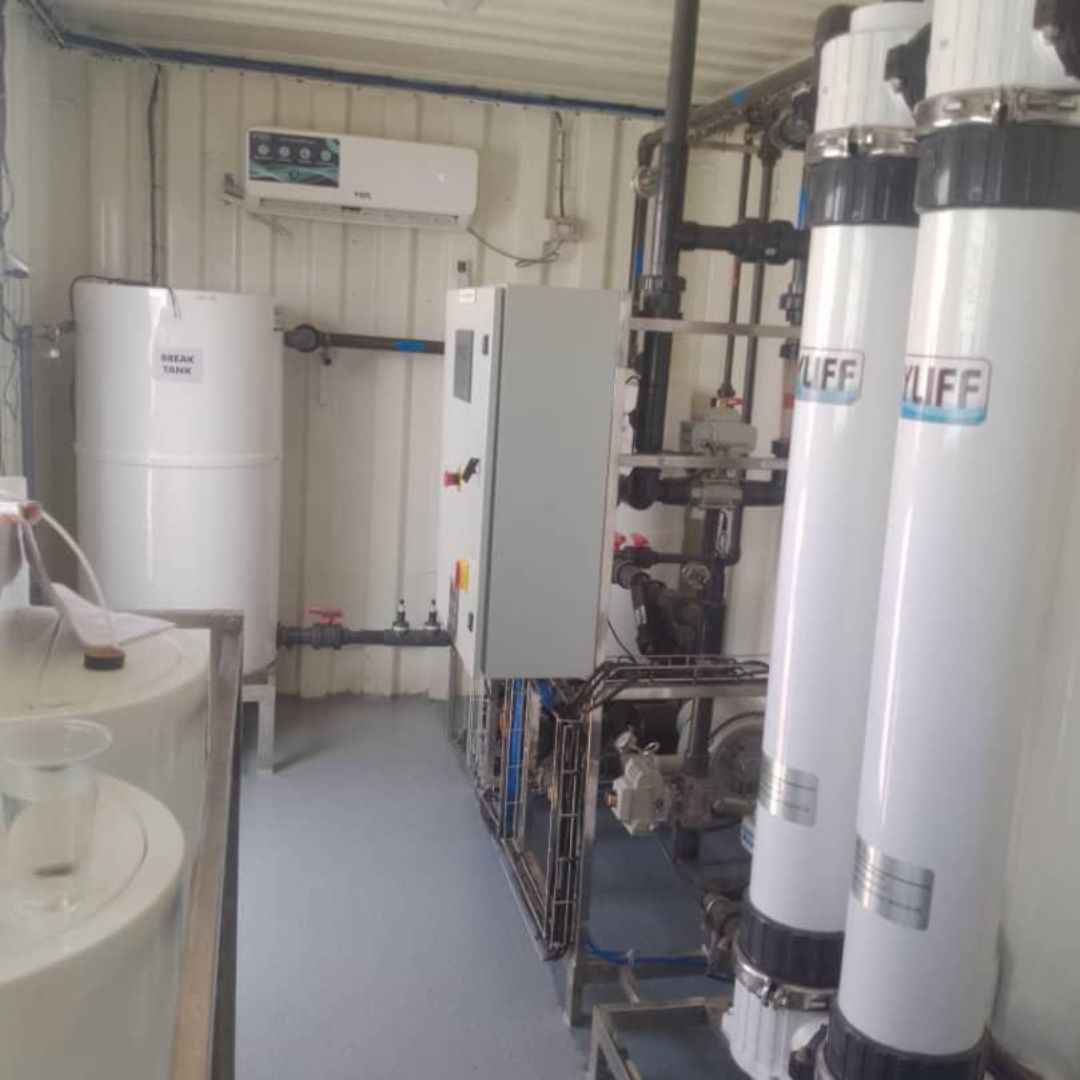 Water Treatment Plan installation in South Sudan